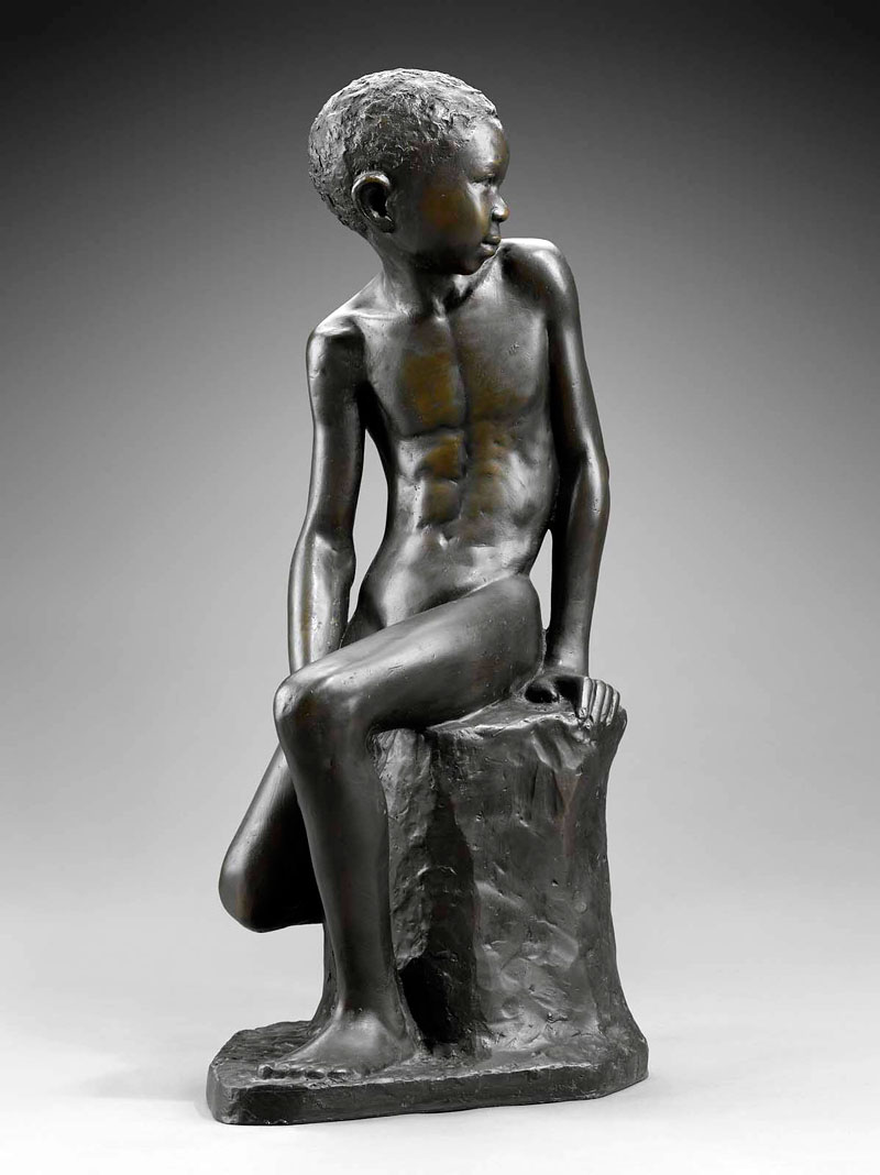 Young Boy (Мальчик), 1940-1942, cast 1994