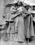 Monument of Poet Vorosmarty (Монумент поэту Михали Воросмарти), 1902-1904, detail