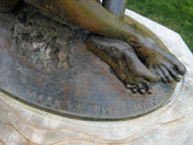 Sundial: Boy with Spider (Солнечные часы; Мальчик с паучком), 1916 detail/фрагмент