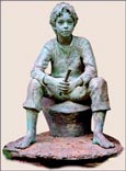 Boy with a Recorder (Мальчик с флейтой), 1996