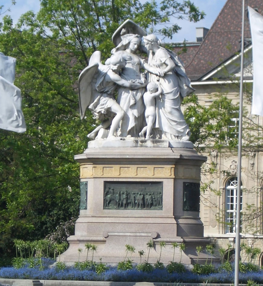 Strassburger Denkmal (Страсбургский мемориал), 1895