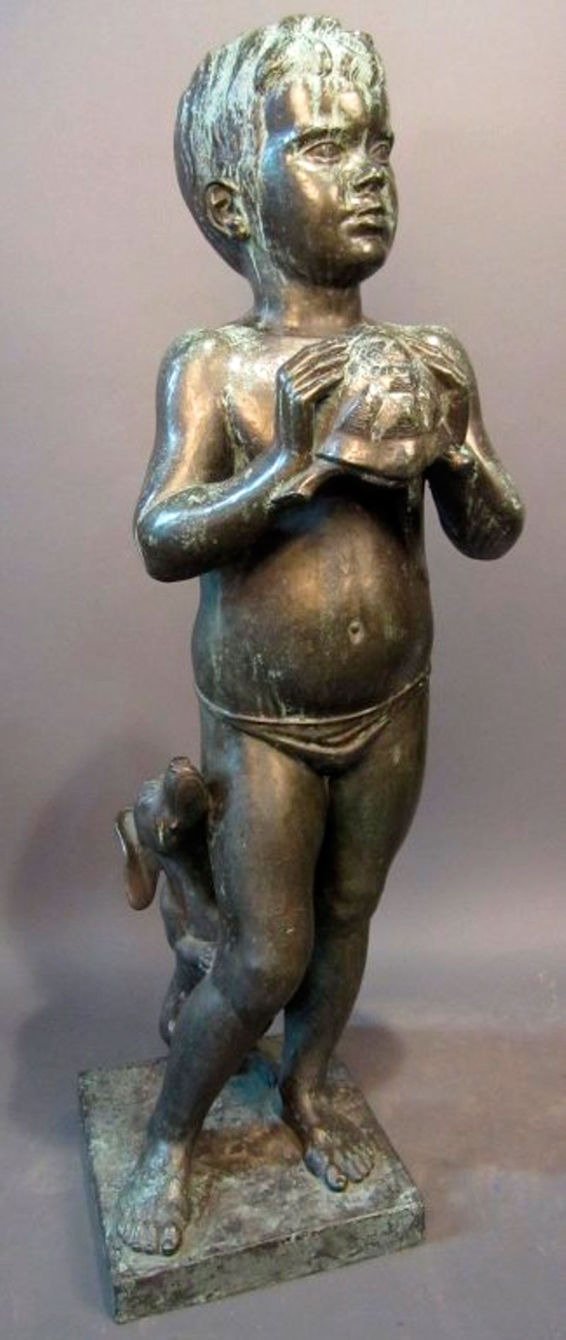 Boy with turtle (Мальчик с черепахой), 1952