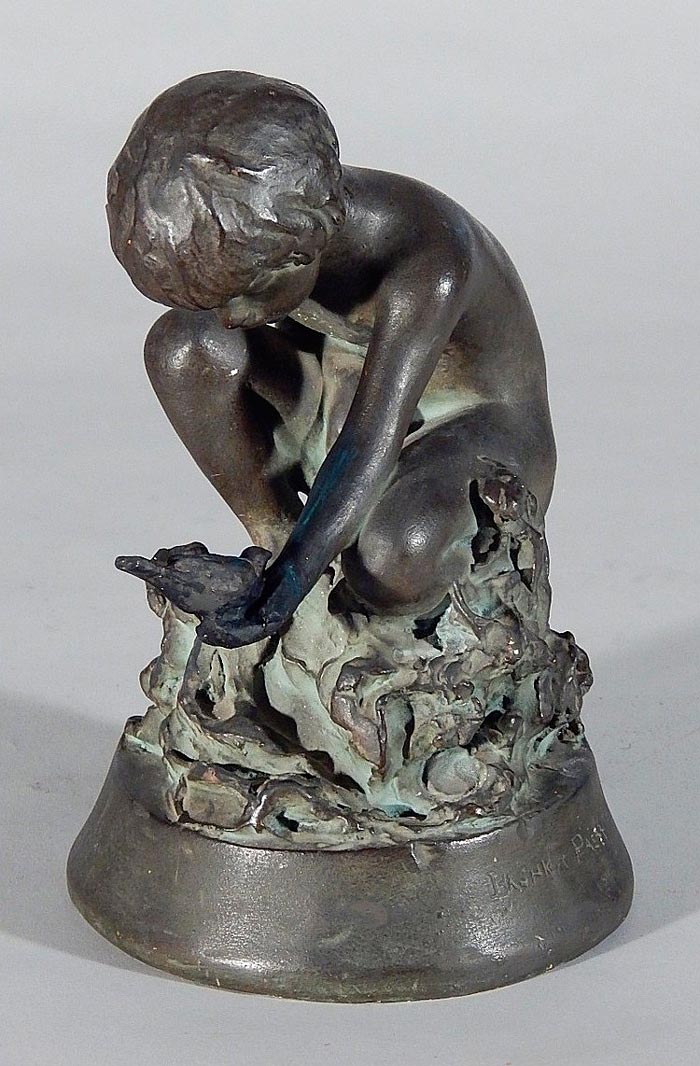 Boy with Dove (Мальчик с голубем), 1914