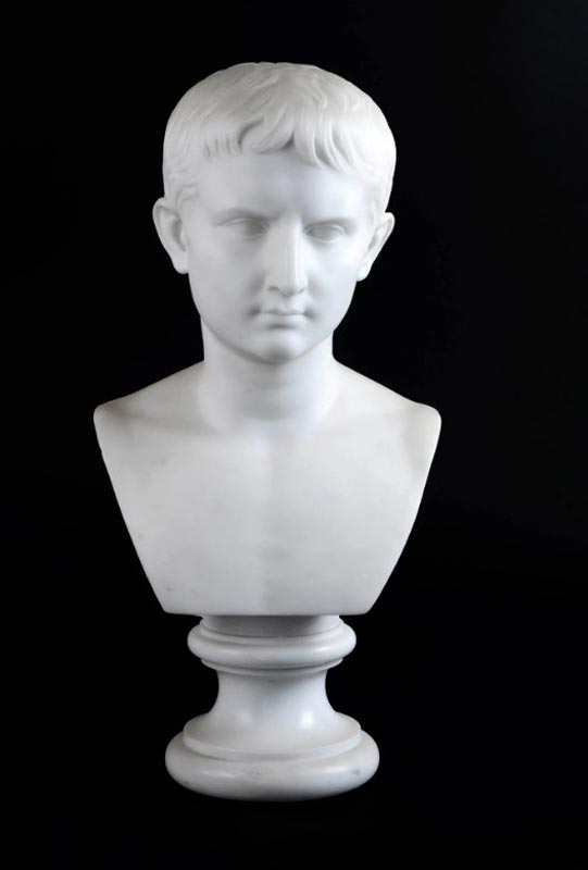 Bust of the young Roman emperor August (Бюст юного римского императора Августа)