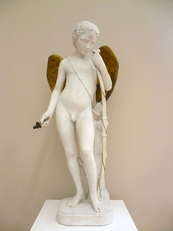 Cupidon aux ailes dorées (Амур с золотыми крыльями), 1852