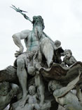 Neptunbrunnen (Фонтан Нептуна), 1891 detail/фрагмент