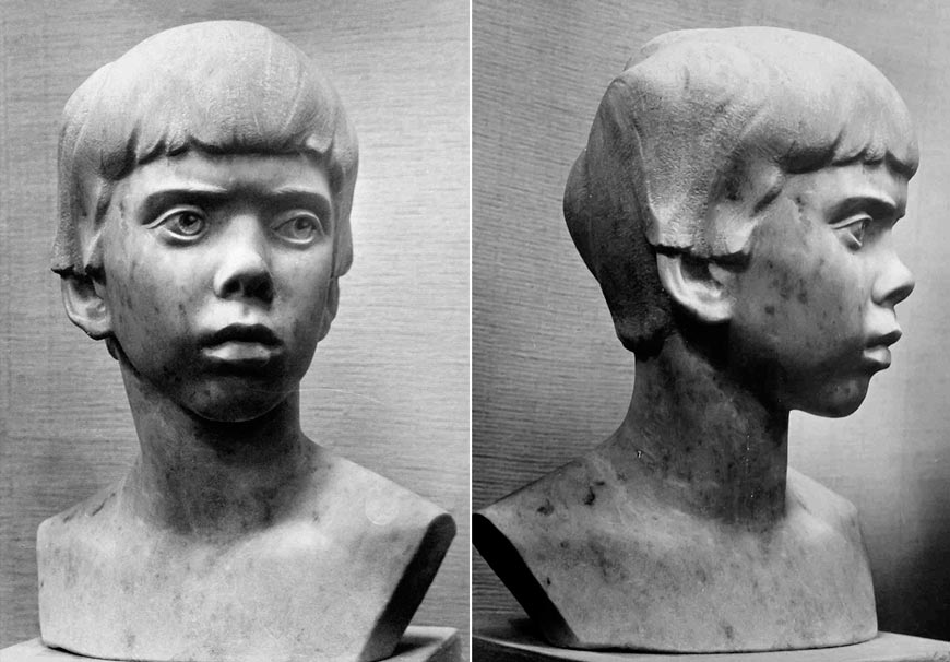 Портрет младшего сына Алексея (Portrait of the youngest son Alexei), 1988