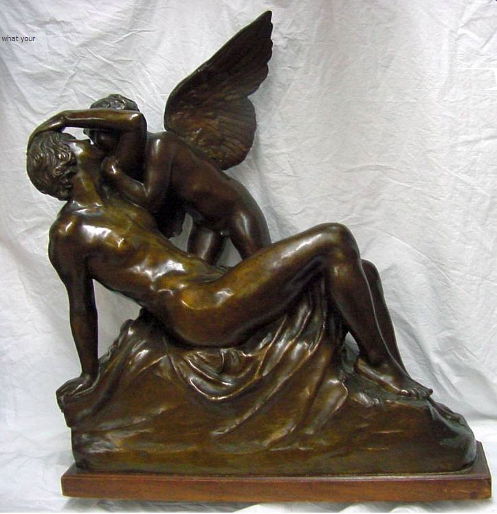 A nude male winged cherub (Нагой мужчина, окрылённый херувимом), 1923