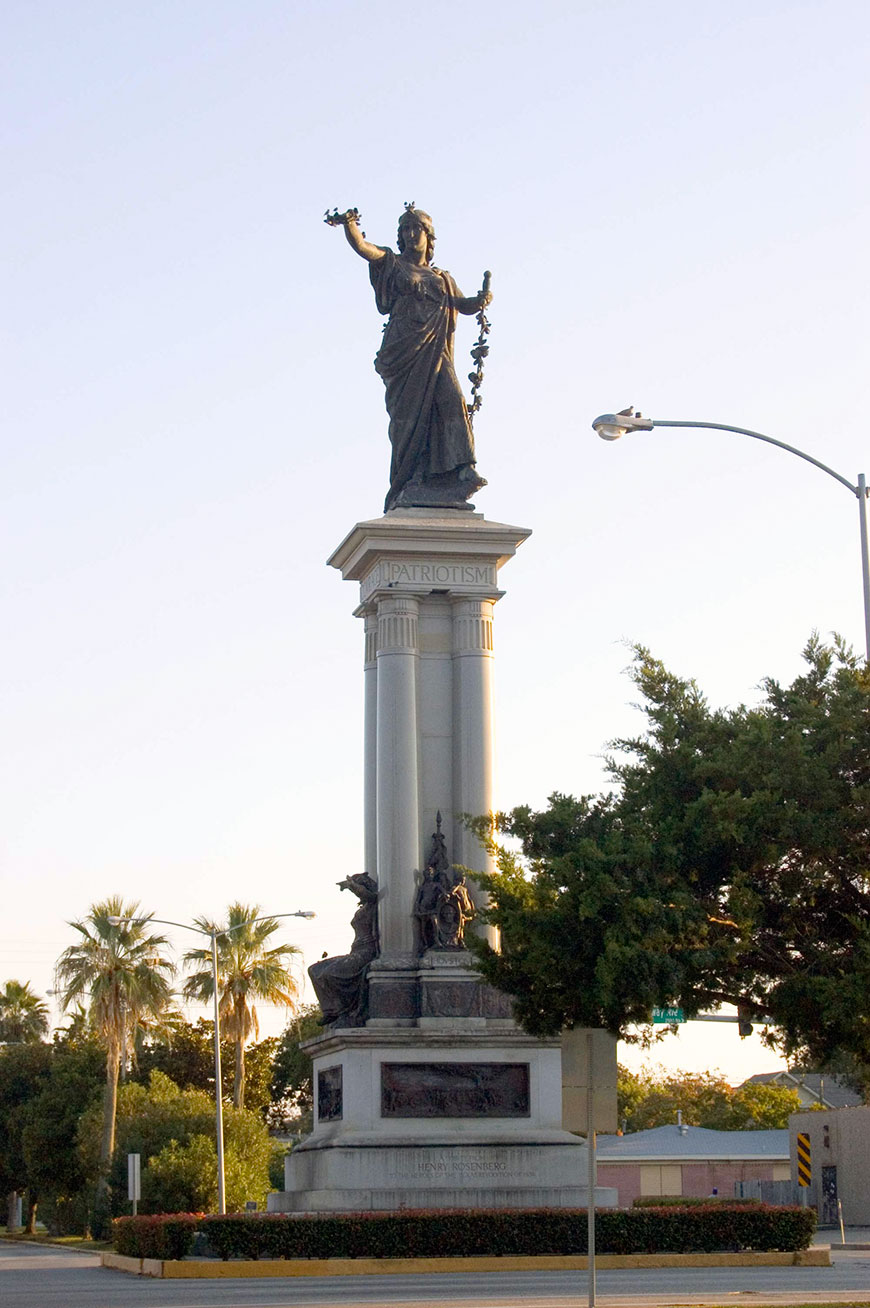 Monument to the Heros of the Texas Revolution 1836 (Монумент Героям Техаской революции 1836 года), 1900