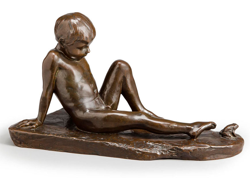 Young Boy and Frog (Мальчик и лягушка), 1911