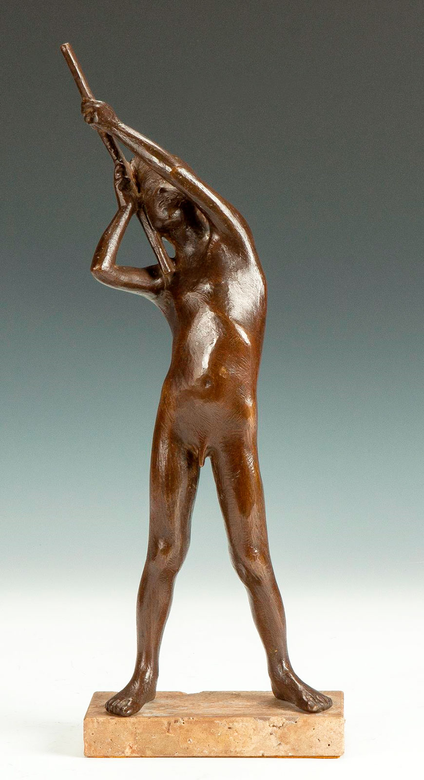 Nude Boy with Rifle (Обнажённый мальчик с винтовкой), c.1950