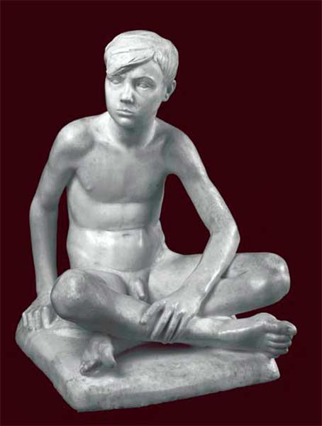 Ragazzo seduto (Сидящий мальчик), c.1930