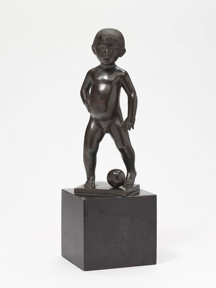 Knabe mit Ball (Мальчик с мячом), 1922