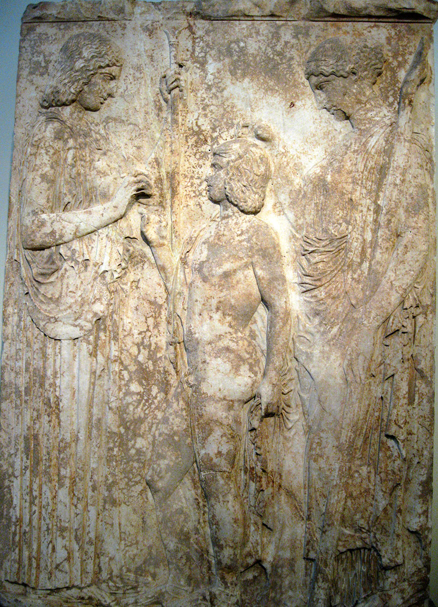 Persephone, Triptolemos, and Demeter (Деметра, Персефона и Триптолем), 440-430 B.C.