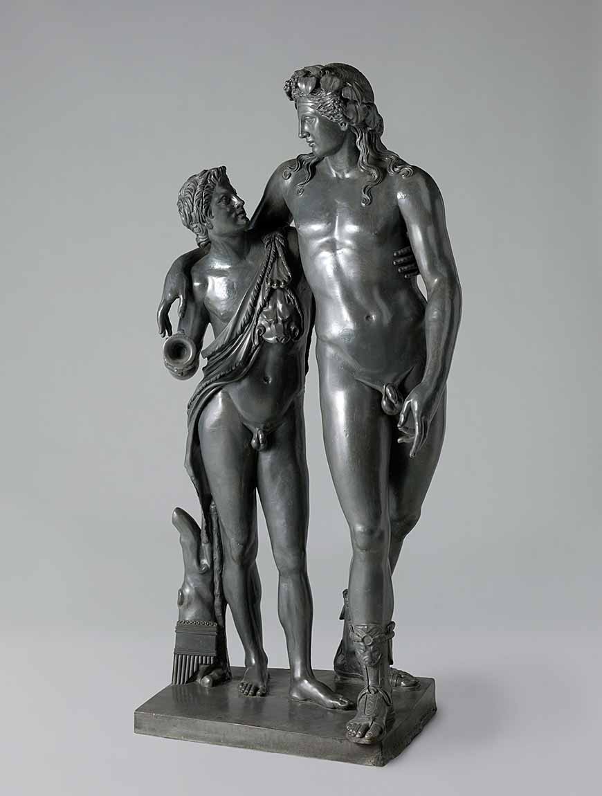 Bacchus and satyr (Бахус и сатир), 1782