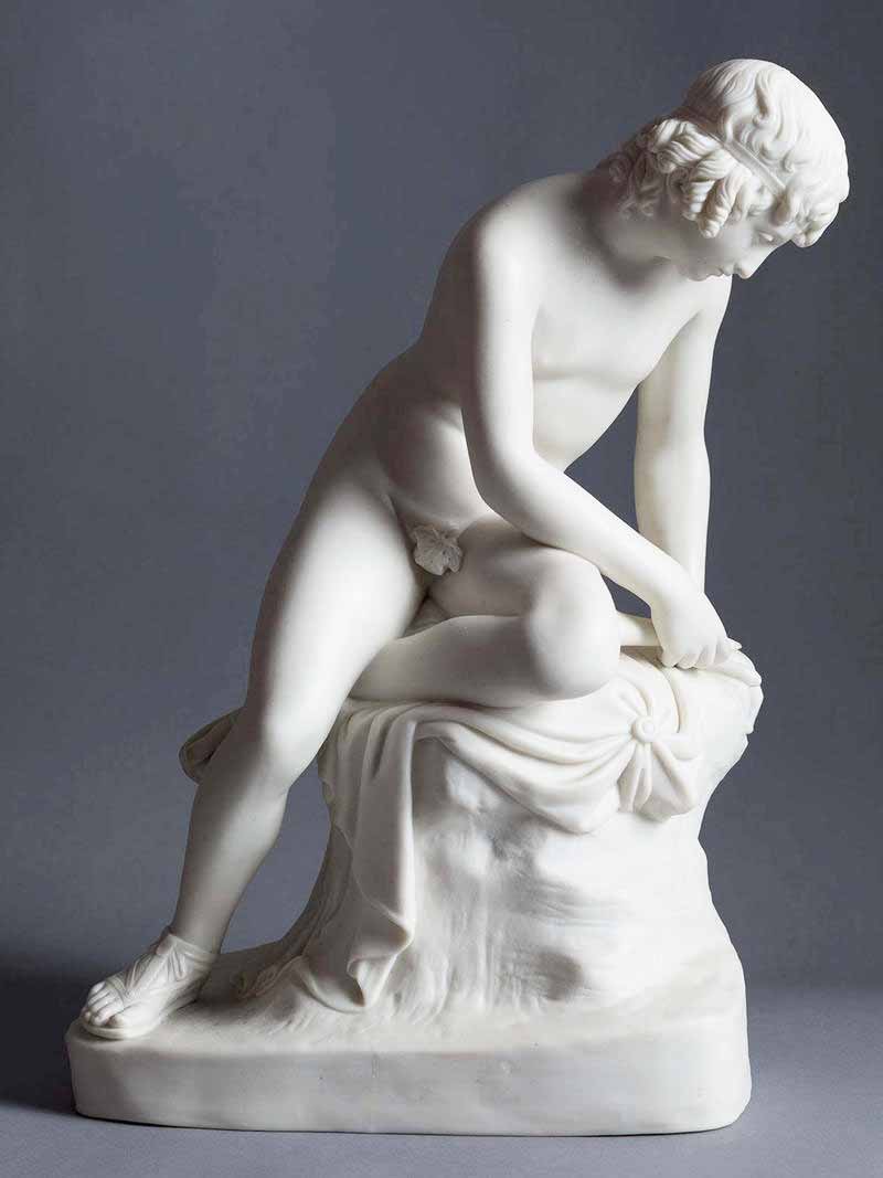 Narcissus (Нарцисс), 1846, after John Gibson 