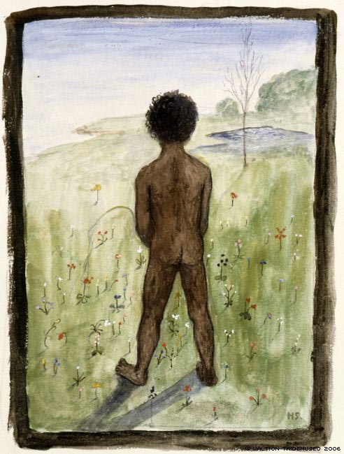 Black Boy on the Meadow (Негритенок на лугу), 1897