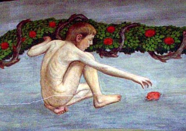 The Garland of Life (Гирлянда Жизни), 1904-1905 detail