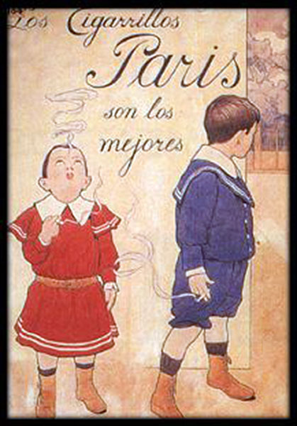 Los Cigarrillos París son los mejores (Парижские сигареты самые лучшие), 1901