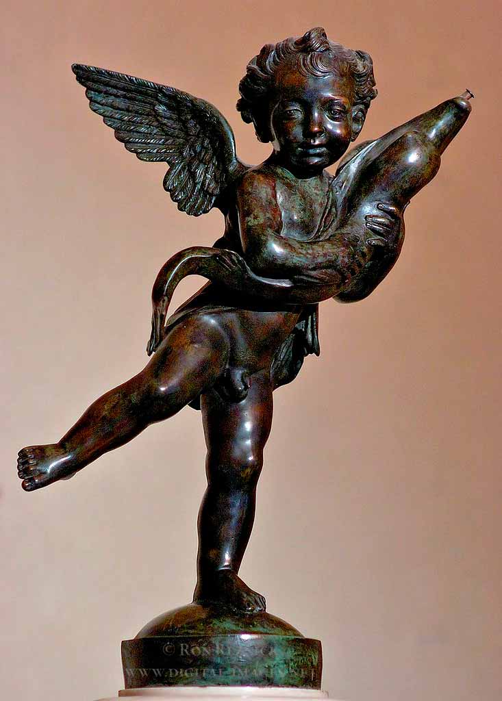 Putto with a dolphin (Путти с дельфином), c.1470