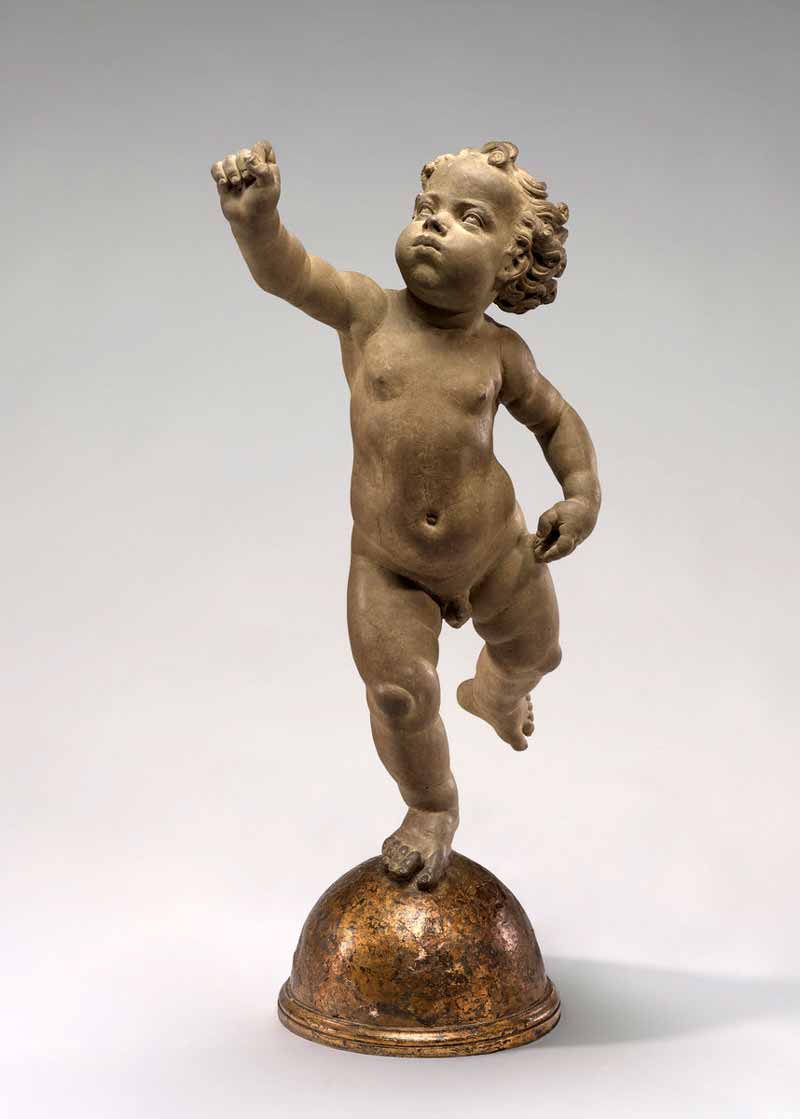 Putto placed on a globe (Путти на глобусе), c.1480